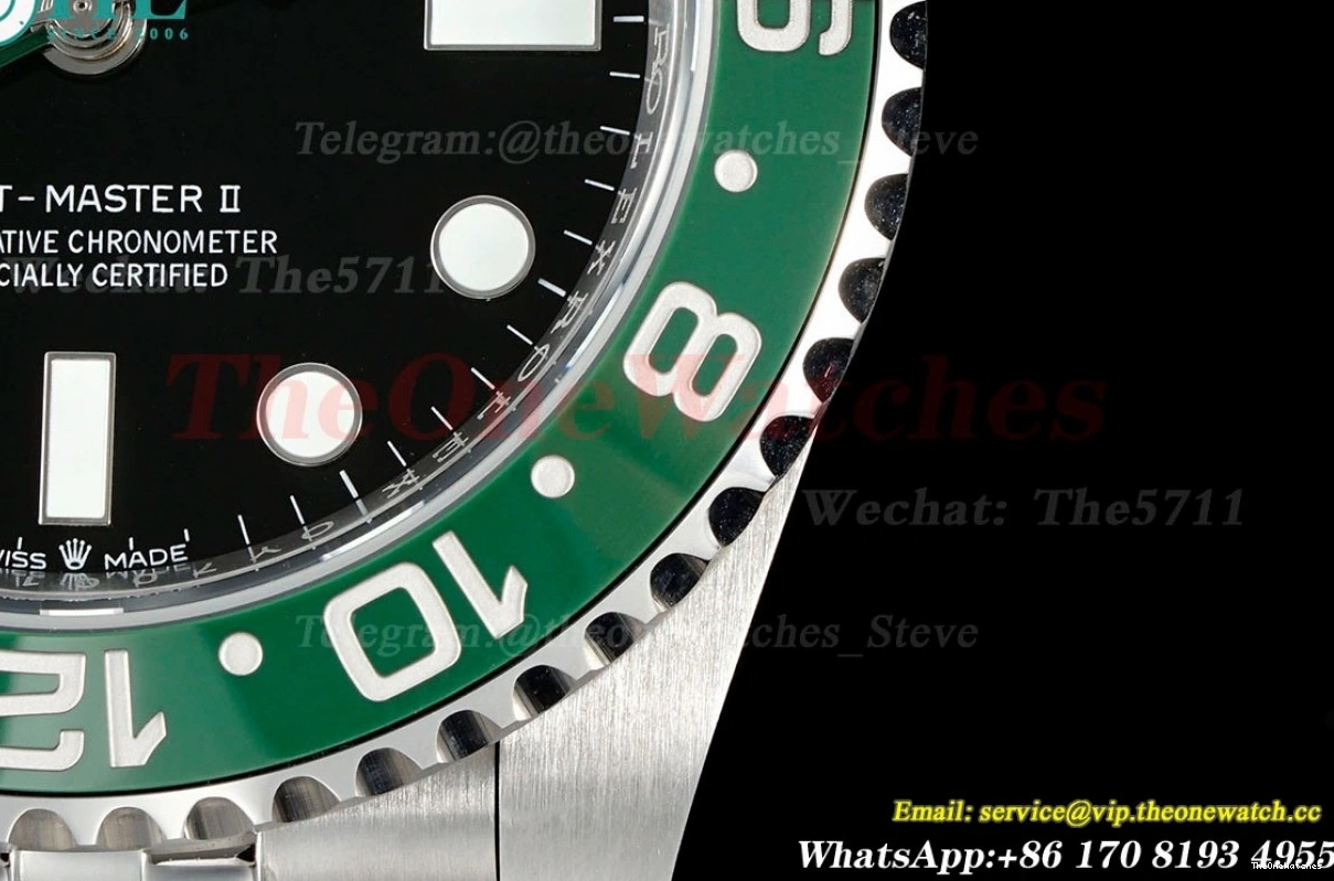 Sprite Master Jub SH3285 II GMT Black EWEF SS SS Dial 126720 40mm 1218